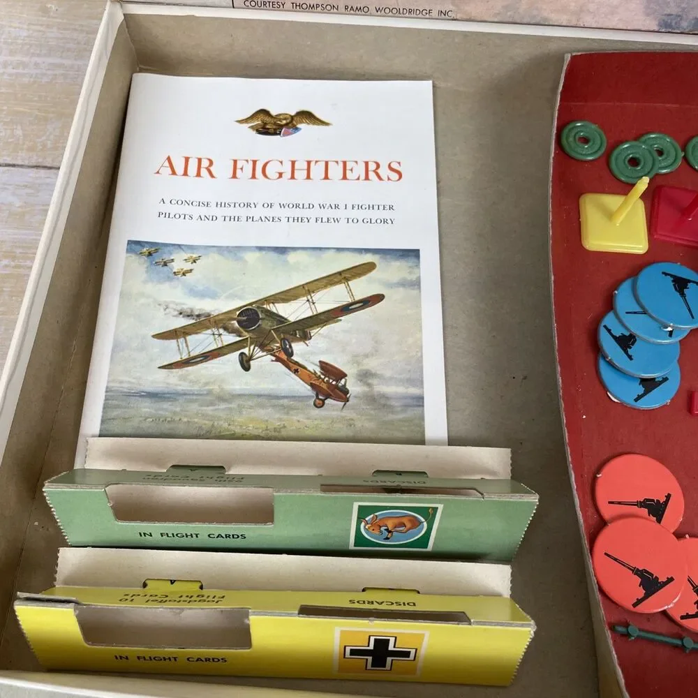 American Heritage Dogfight WWI Air Battle Game #4302 MB 1963 *Complete